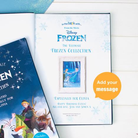 Personalised Disney Frozen Collection Deluxe Book Extra Image 1